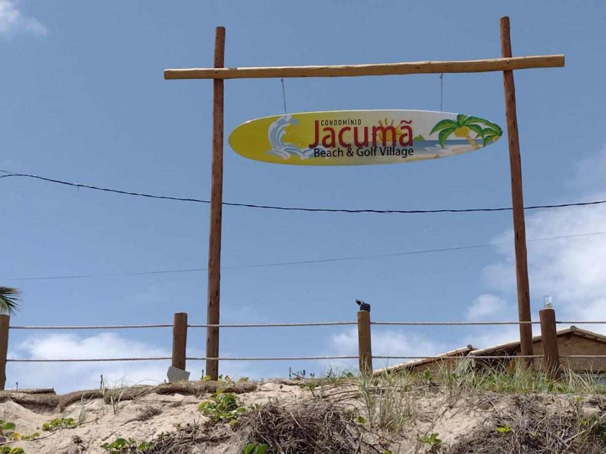 Chale De Praia Em Condominio Jacuma Beach & Golf Village - Pe Na Areia Dış mekan fotoğraf